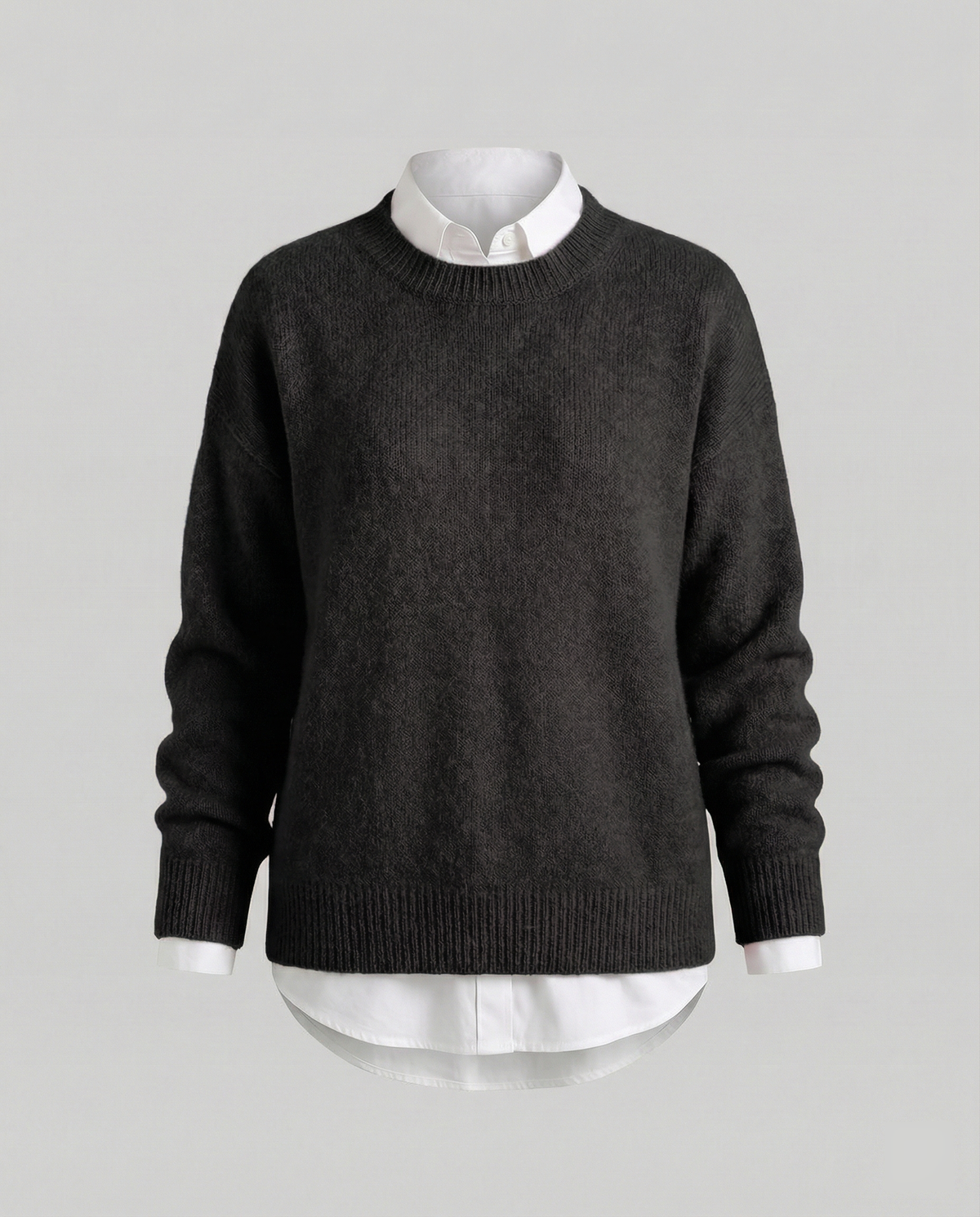 Stalluxe | Luxuriöser Kaschmir Pullover Damen Schwarz