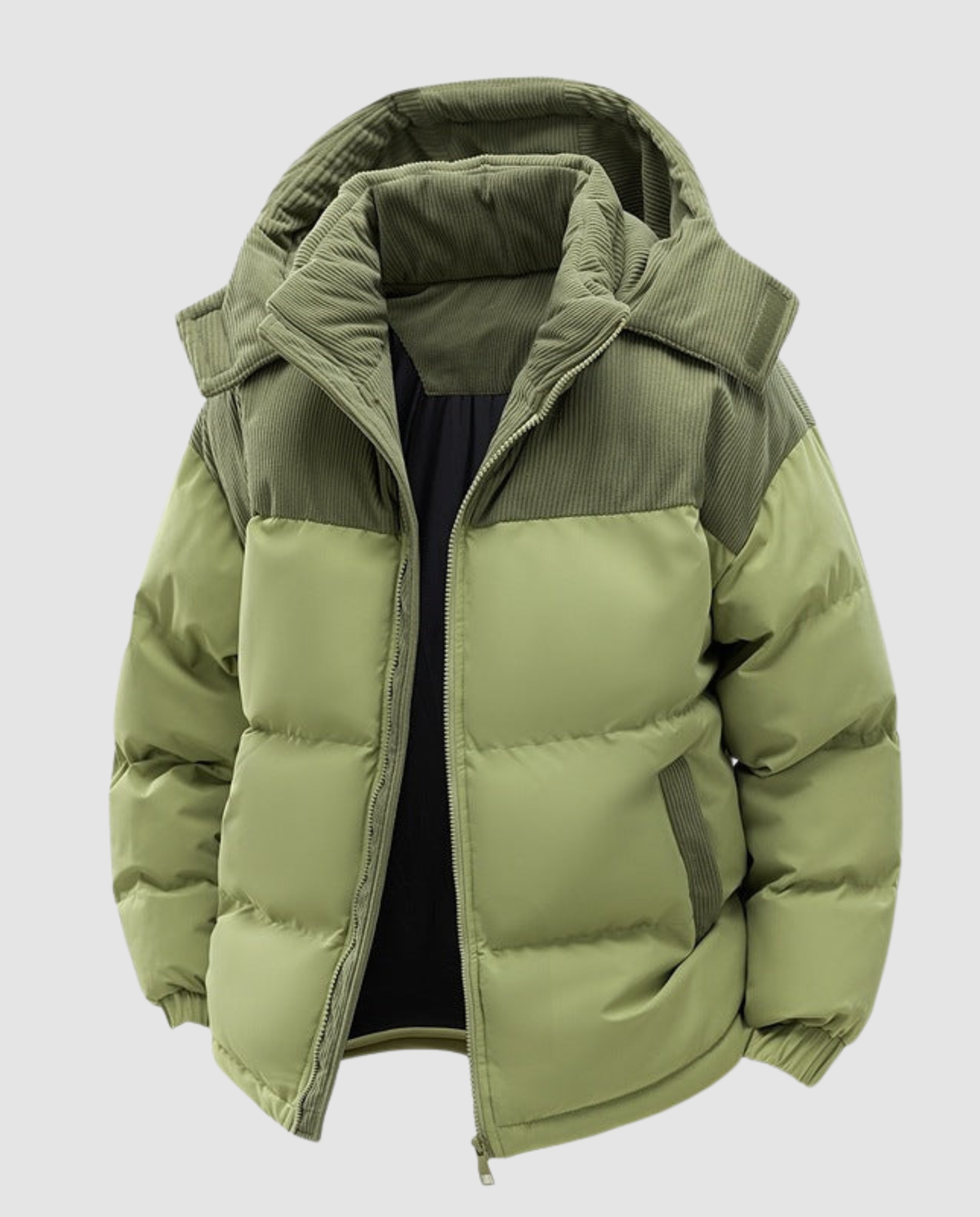 Stalluxe | Warme Isolierte Pufferjacke Damen Grün