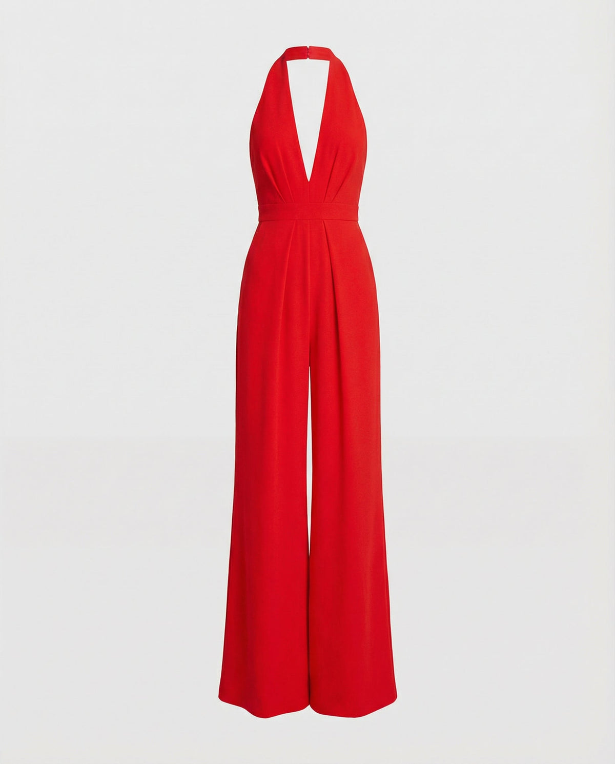 Stalluxe | Eleganter Damen Lang-Jumpsuit Rot
