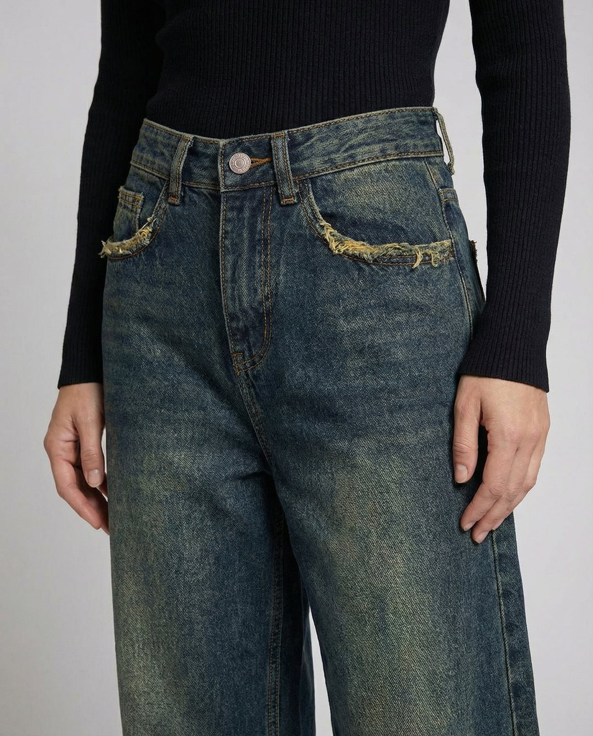 Stalluxe | Vintage Baggy Jeans Damen