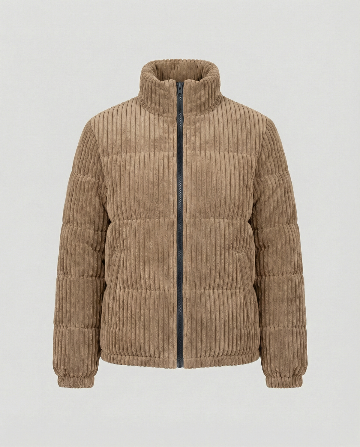 Stalluxe | Weiche Warme Cordjacke Khaki