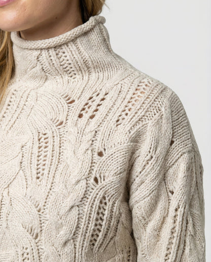 Stalluxe | Weicher Kaschmirpullover Damen