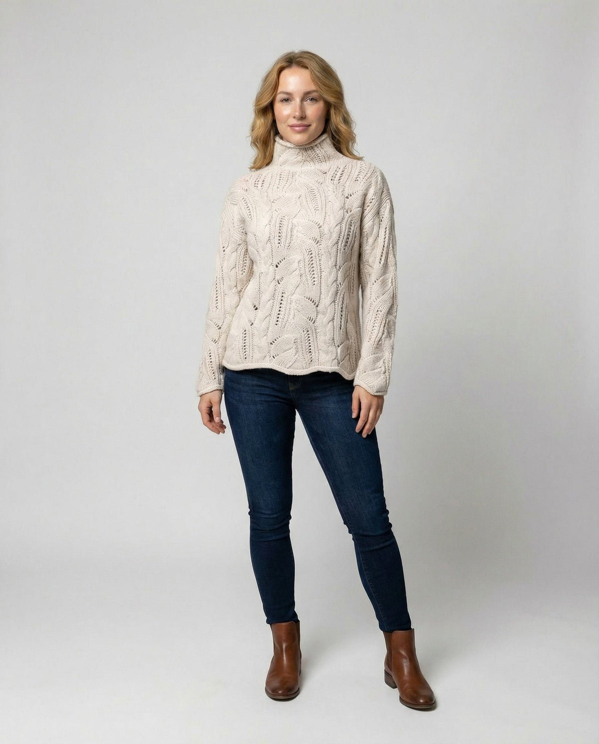 Stalluxe | Weicher Kaschmirpullover Damen