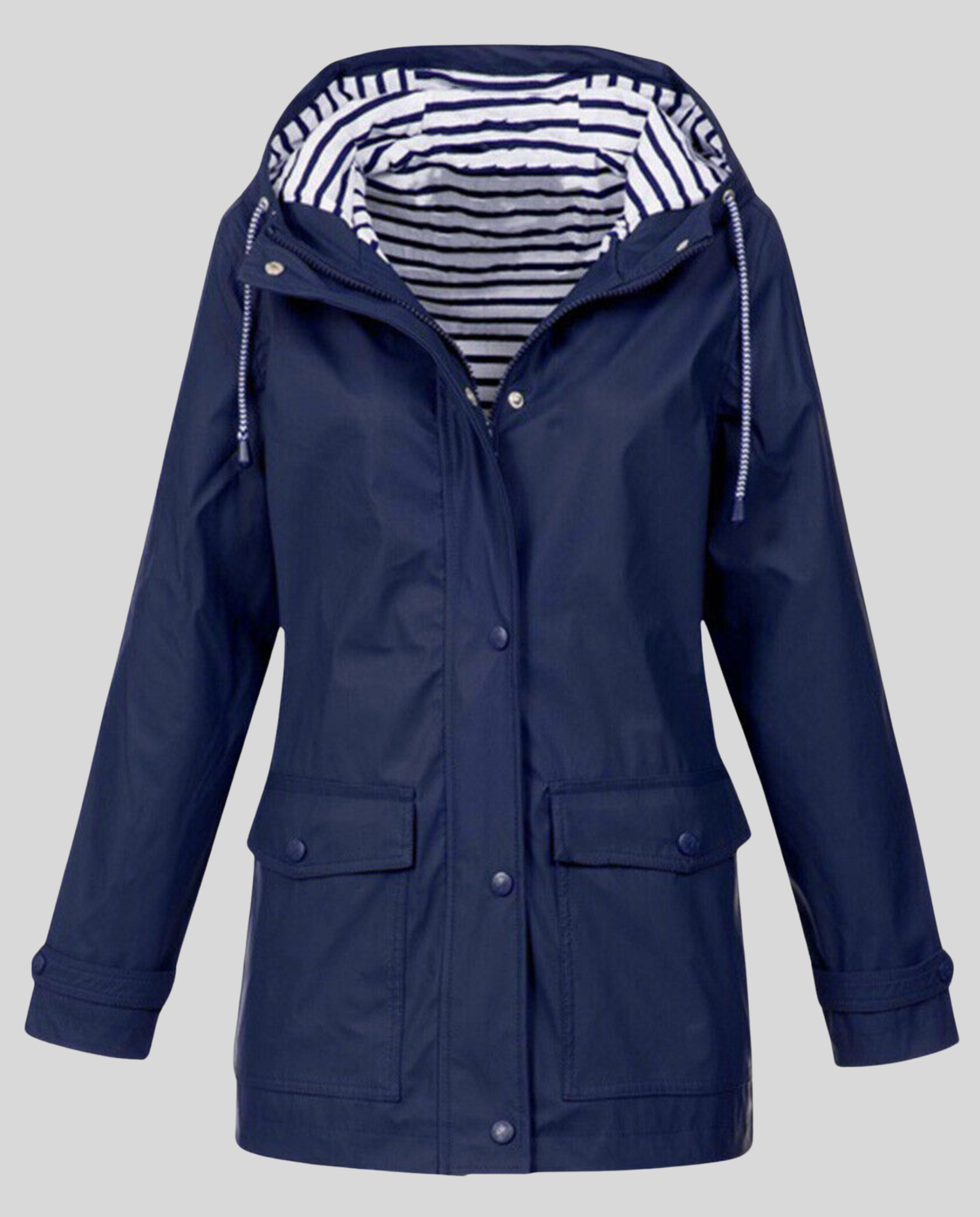 Stalluxe | Allwetter Damen Jacke Wasserdicht Marineblau