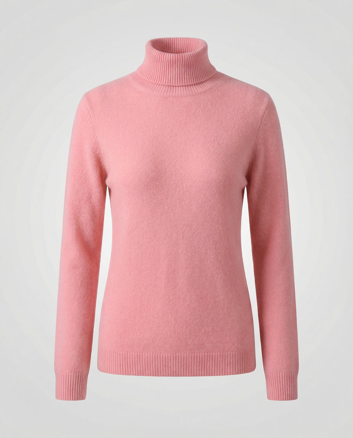 Stalluxe | Weicher Kaschmir Rollkragenpullover Damen Rosa