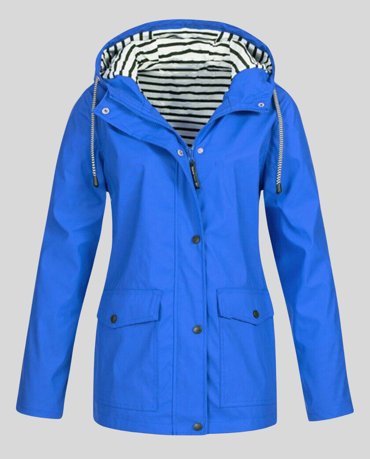 Stalluxe | Allwetter Damen Jacke Wasserdicht Blau