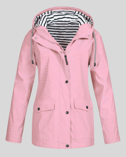 Stalluxe | Allwetter Damen Jacke Wasserdicht Rosa