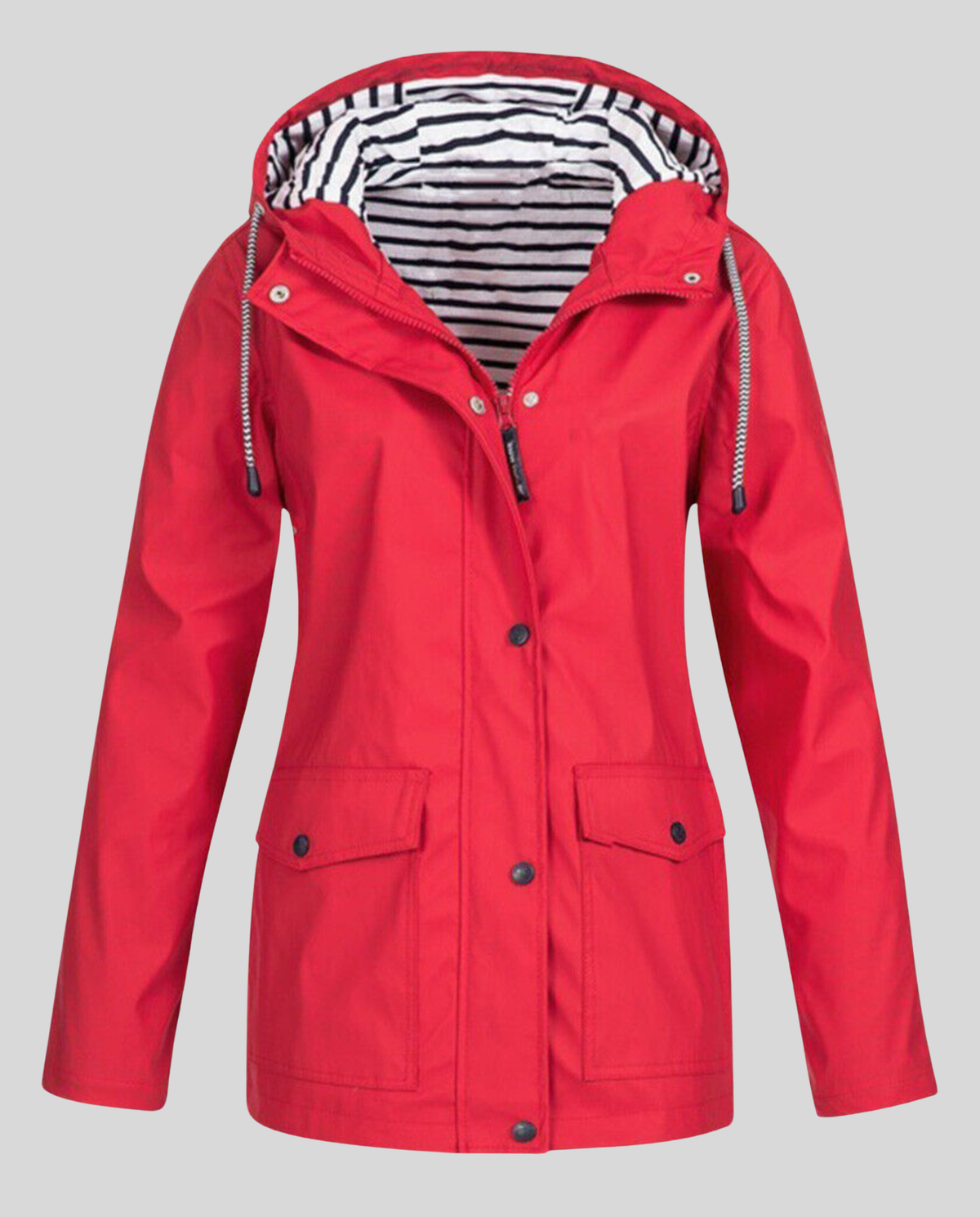 Stalluxe | Allwetter Damen Jacke Wasserdicht Rot
