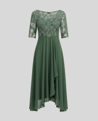 Stalluxe | Luftiges Elegantes Midi Kleid