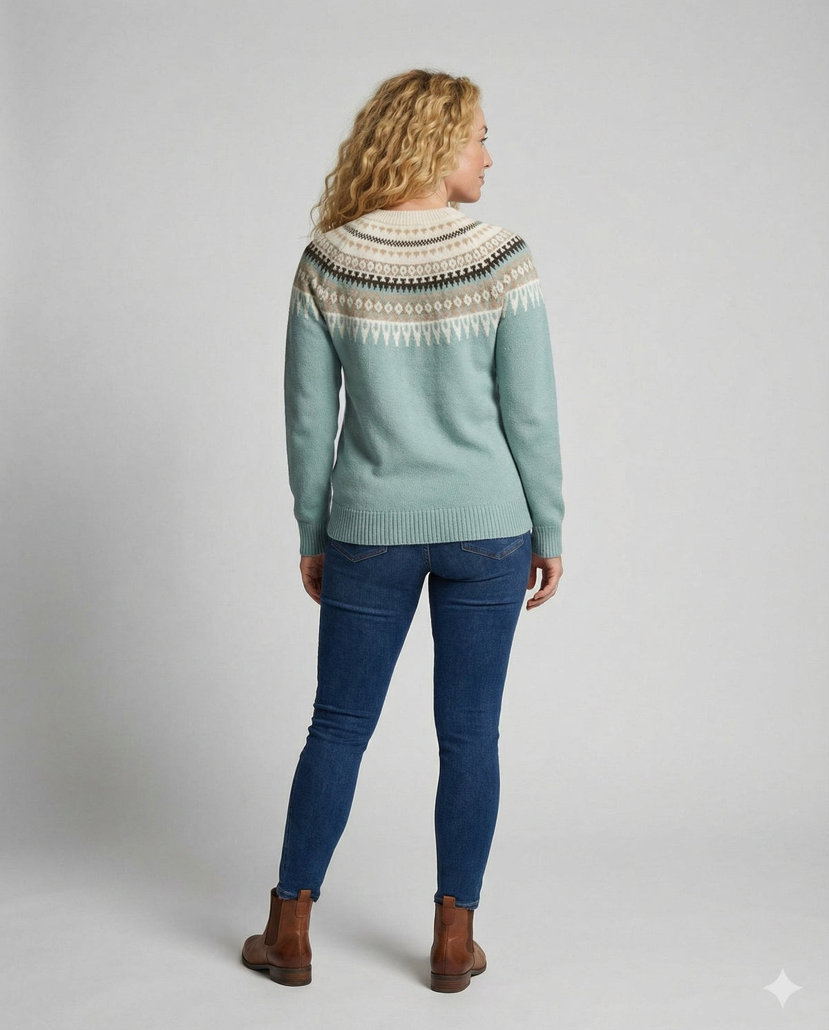 Stalluxe | Boho Strickpullover Damen Warm