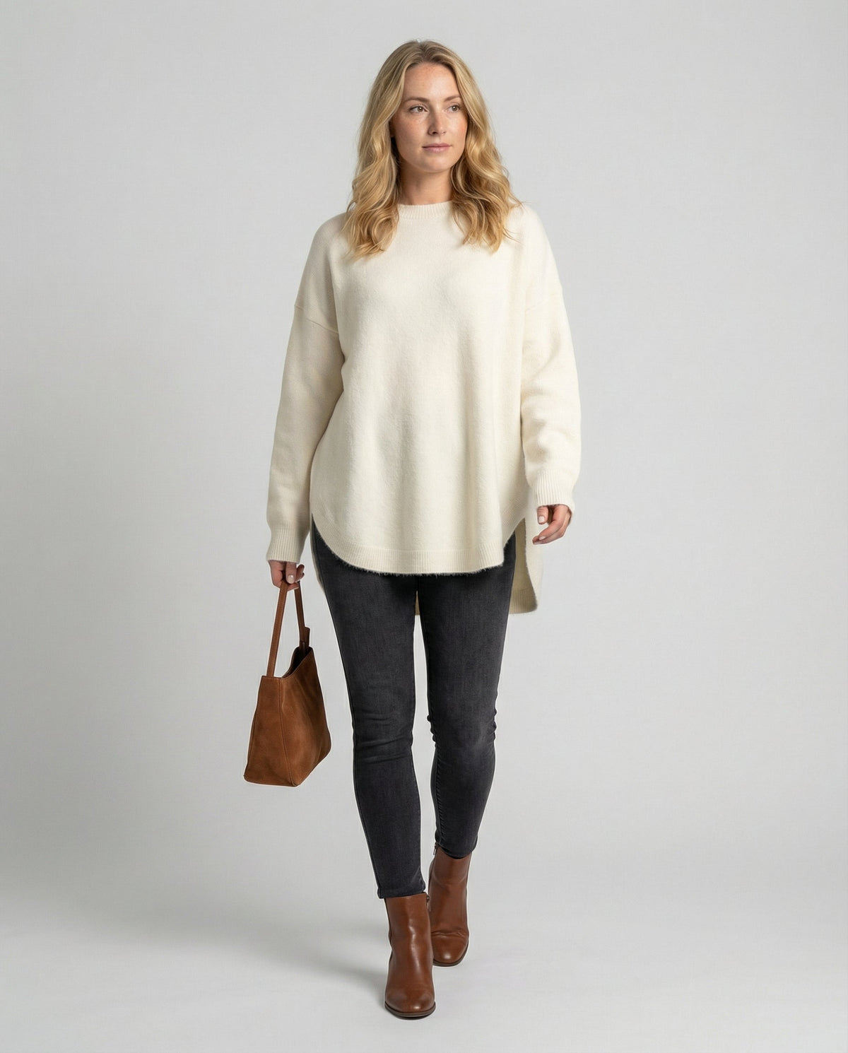 Stalluxe | Damen Oversized Herbstpullover