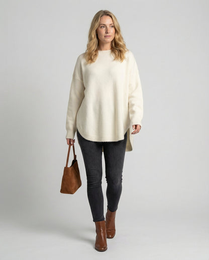 Stalluxe | Damen Oversized Herbstpullover
