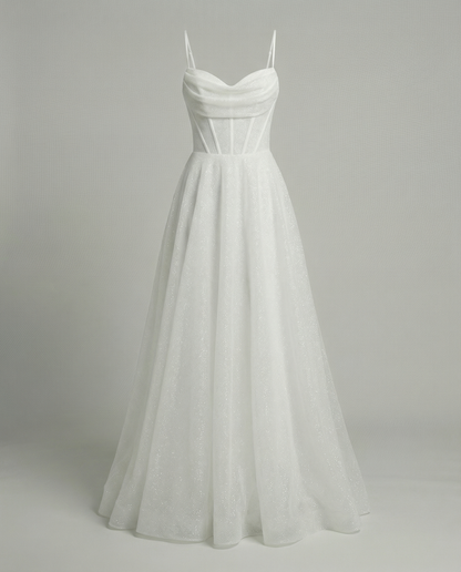 Stalluxe | Glitzer Ballkleid Damen