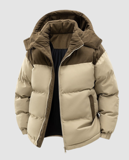 Stalluxe | Warme Isolierte Pufferjacke Damen Khaki