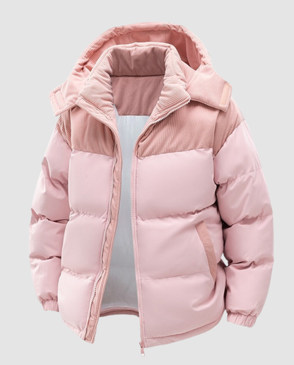 Stalluxe | Warme Isolierte Pufferjacke Damen Rosa