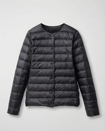 Stalluxe | Leichte Daunenjacke Damen Warm Schwarz