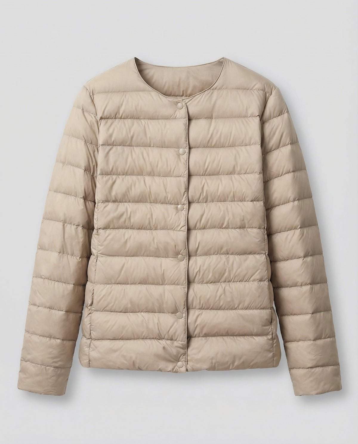 Stalluxe | Leichte Daunenjacke Damen Warm Khaki