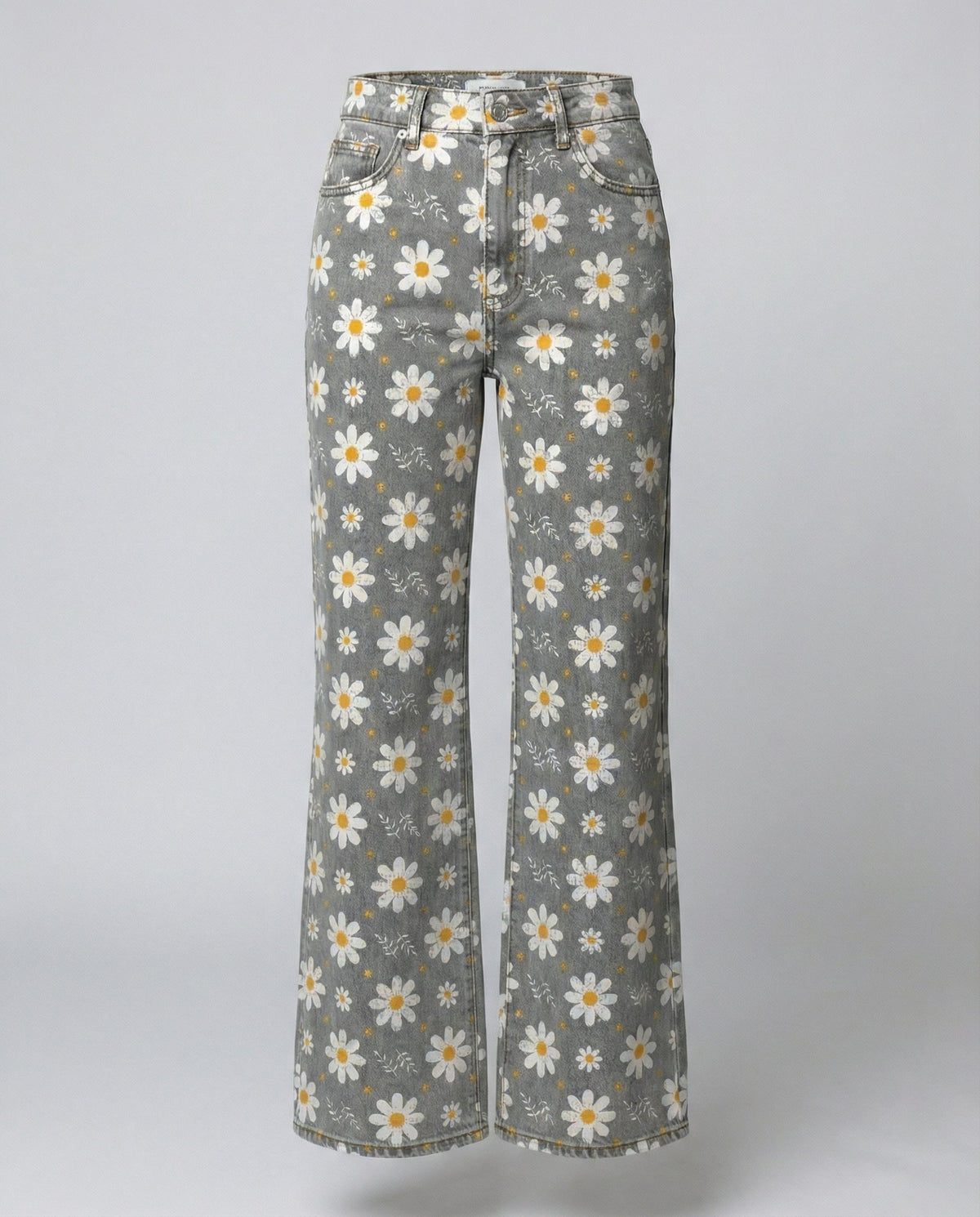 Stalluxe | Floral Weite Damen-Jeans