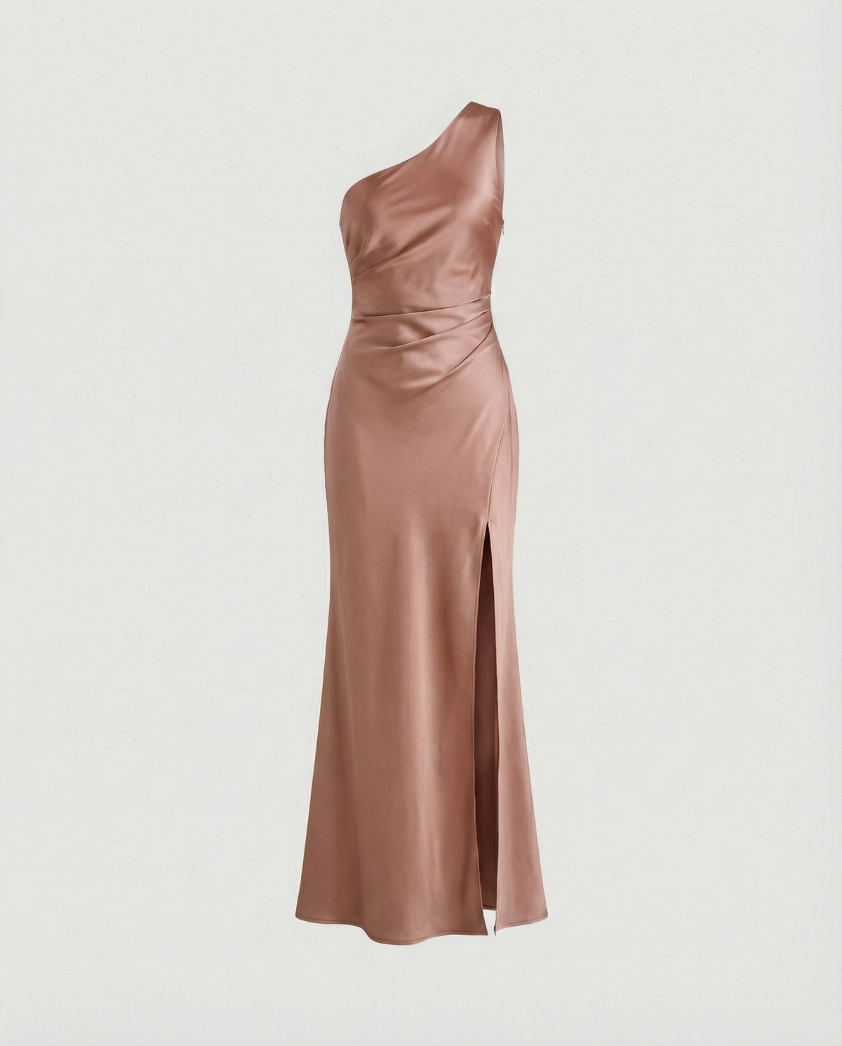 Stalluxe | Elegantes Satin Abendkleid Damen Rosa