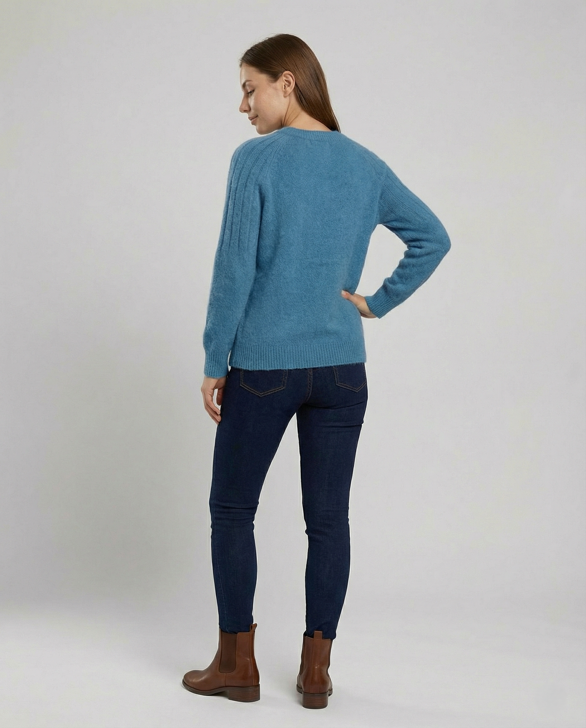 Stalluxe | Fluffiger Damen Strickpullover