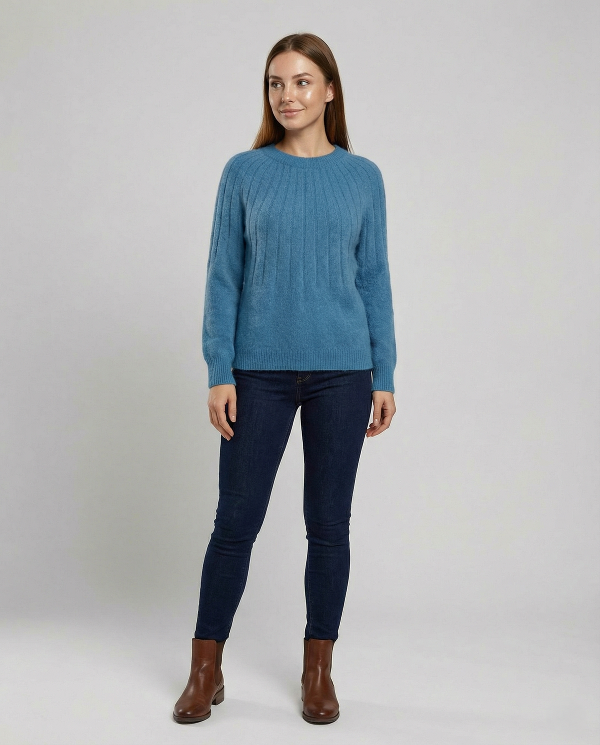 Stalluxe | Fluffiger Damen Strickpullover