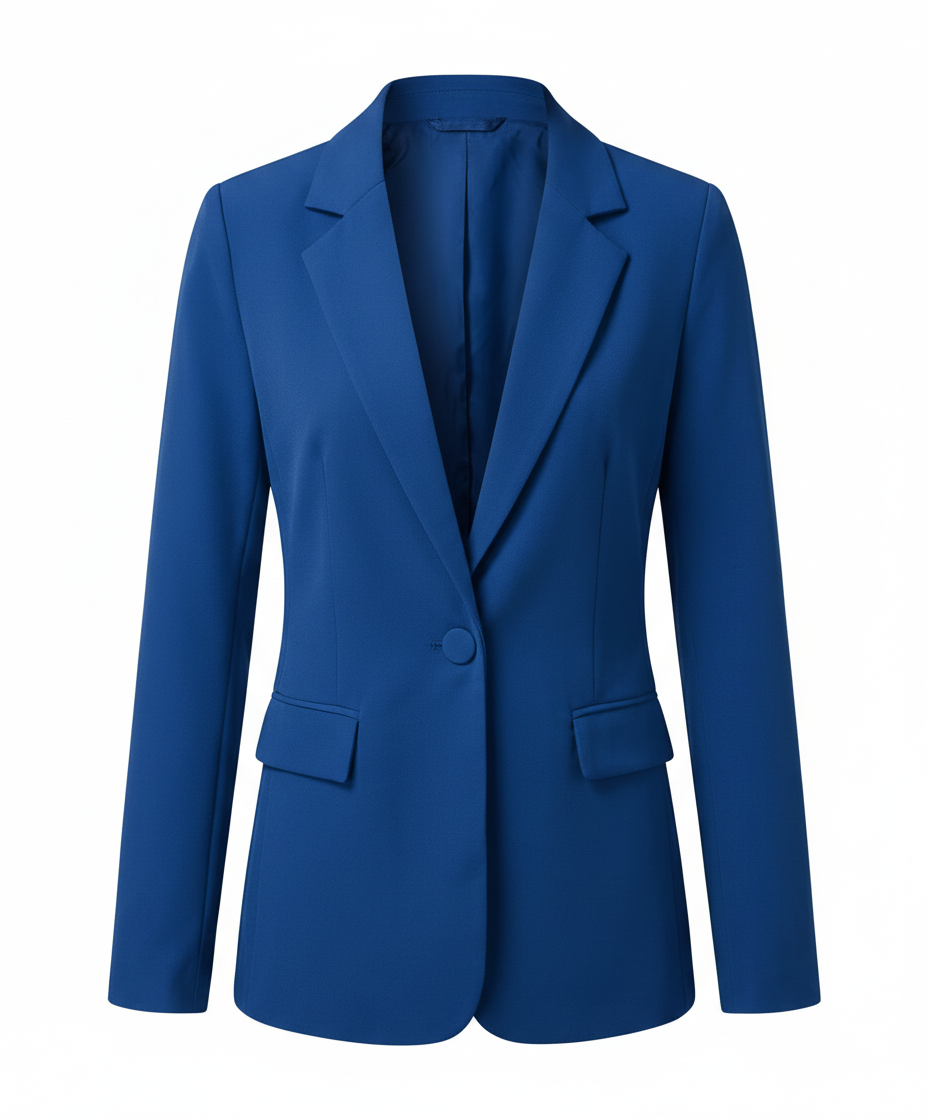 Eleganter Business Blazer Damen Blau