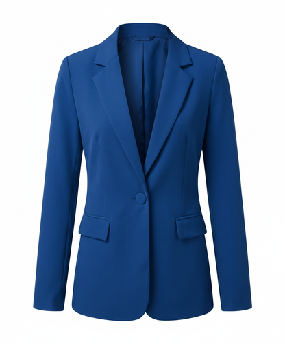Eleganter Business Blazer Damen Blau