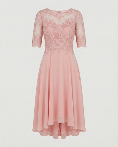 Stalluxe | Elegantes Festliches Maxikleid Rosa