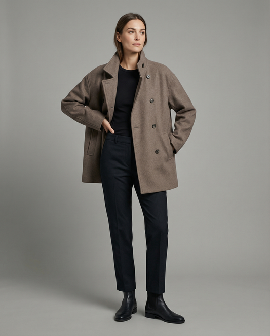 Stalluxe | Cropped Jacke Damen Modern
