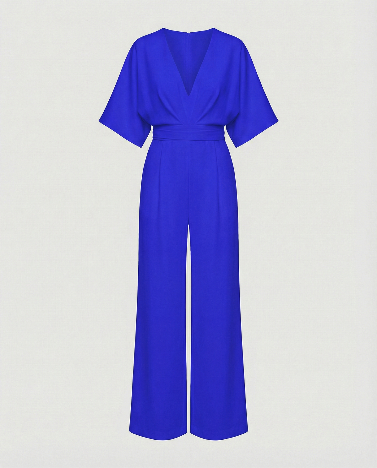 Stalluxe | Lässiger Weitbein Overall Damen Blau