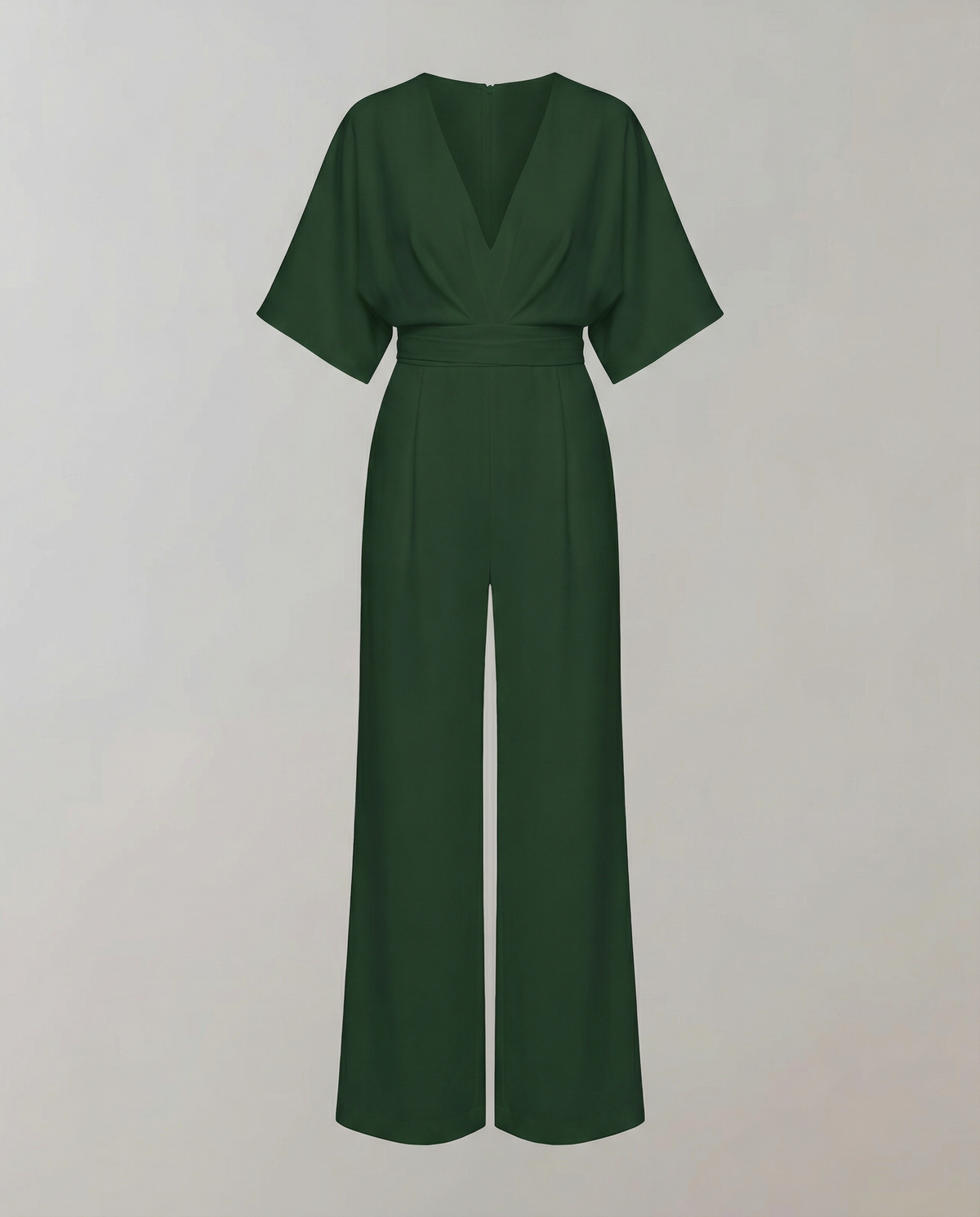 Stalluxe | Lässiger Weitbein Overall Damen Grün