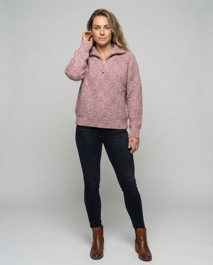 Stalluxe | Damen Reißverschluss-Pullover