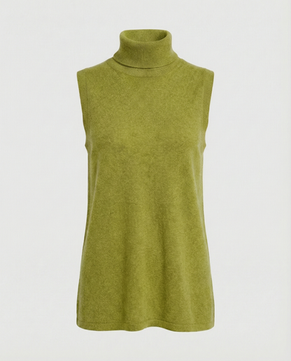 Stalluxe | Eleganter Damen Rollkragenpullover Grün