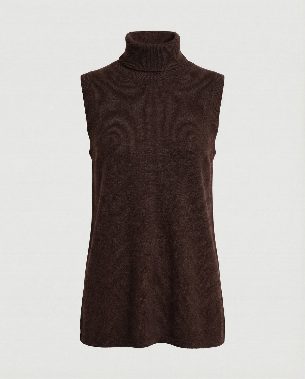 Stalluxe | Eleganter Damen Rollkragenpullover Braun