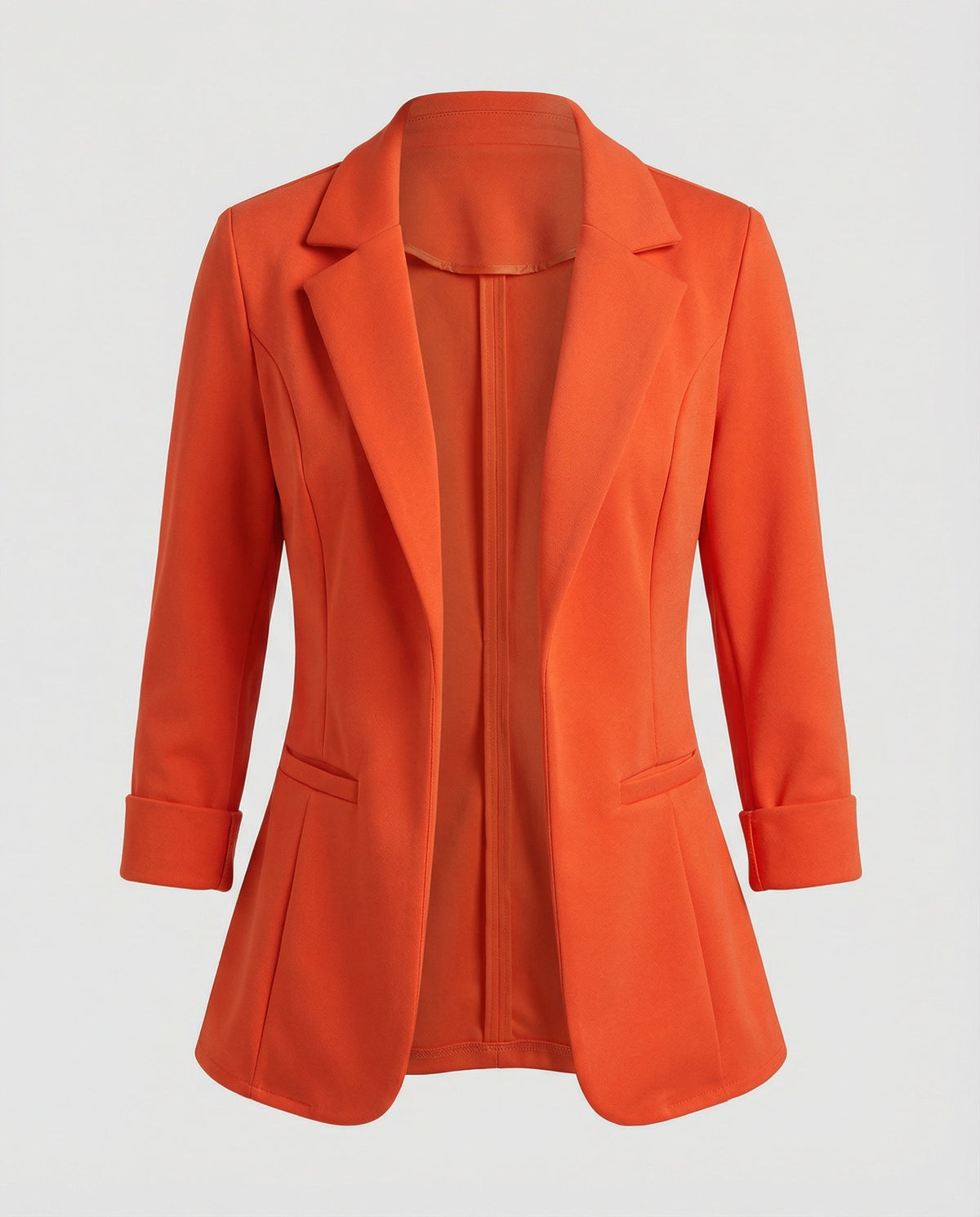 Eleganter Damen Blazer Tailliert Rot