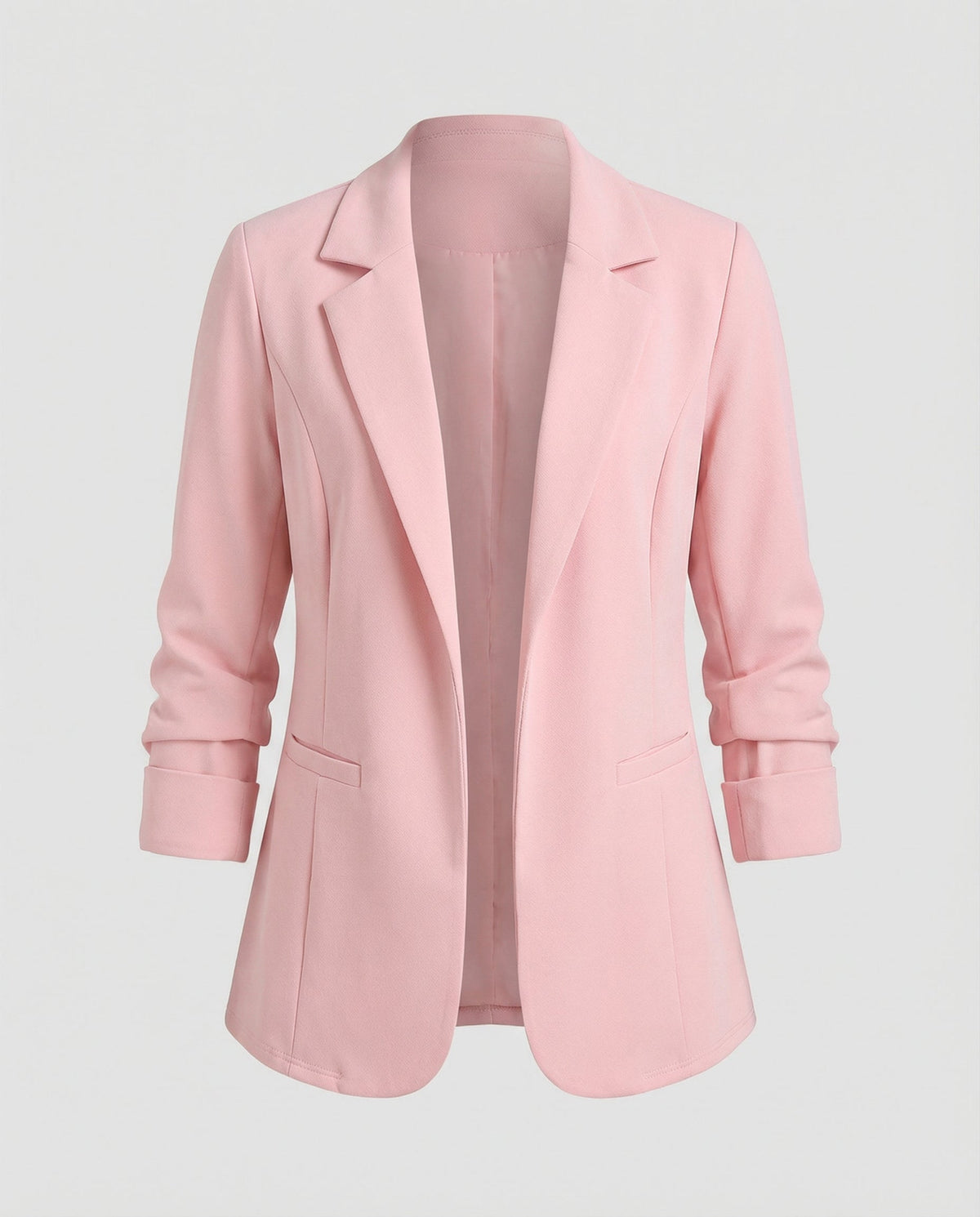 Eleganter Damen Blazer Tailliert Pink