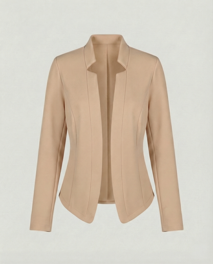 Eleganter Blazer Damen Beige