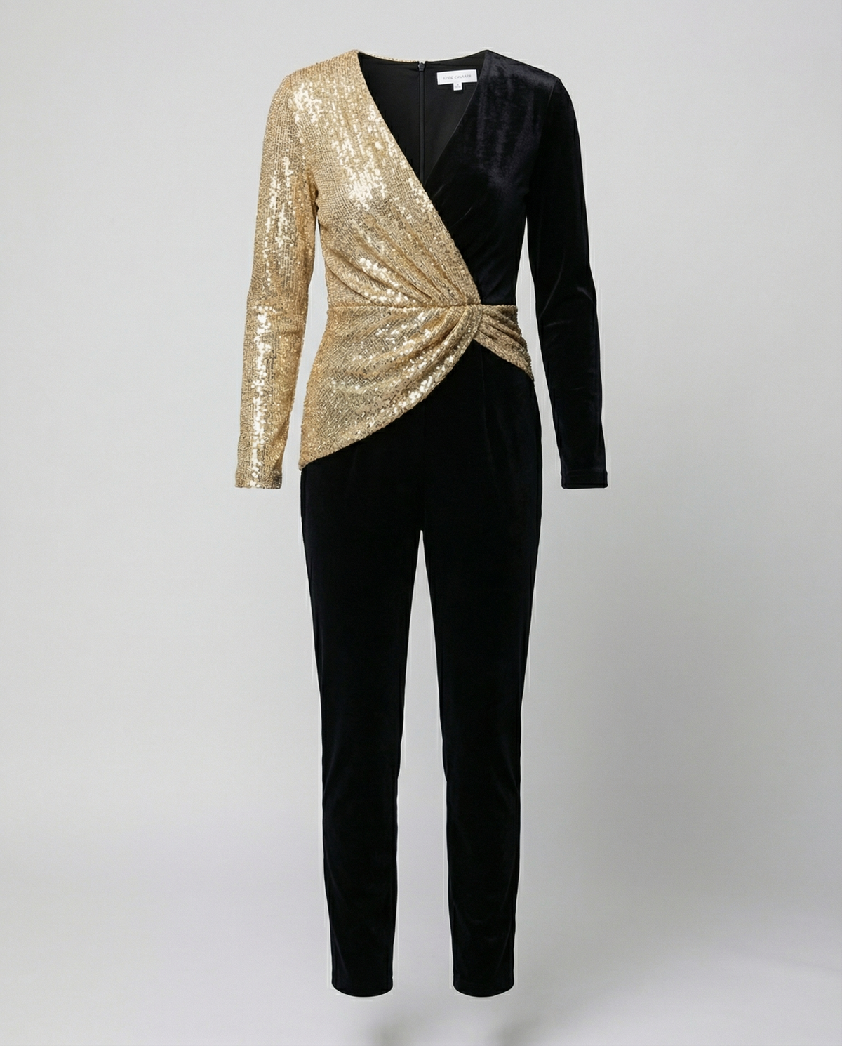 Stalluxe | Eleganter Pailletten Abend Jumpsuit Damen