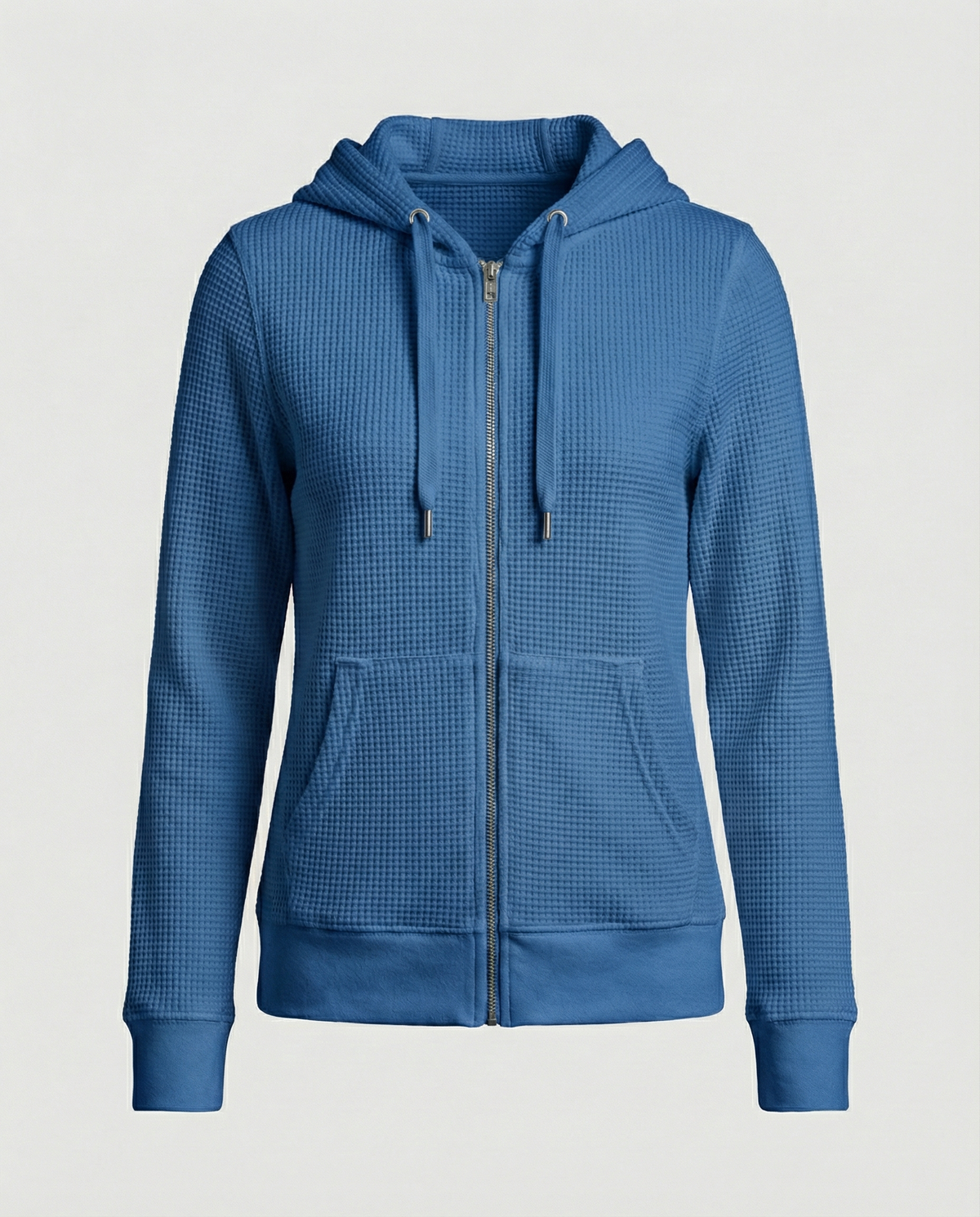 Stalluxe | Karierte Damen Freizeitjacke Blau