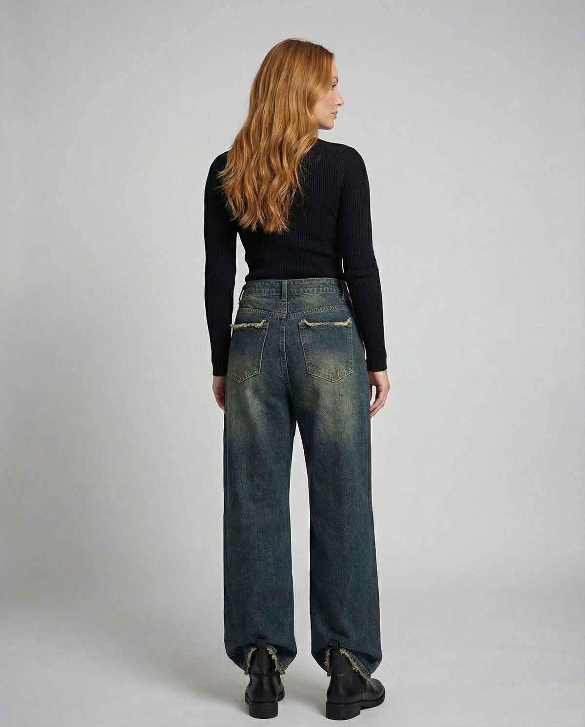Stalluxe | Vintage Baggy Jeans Damen
