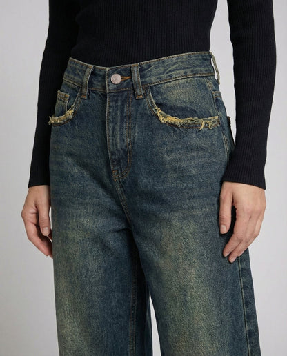 Stalluxe | Vintage Baggy Jeans Damen