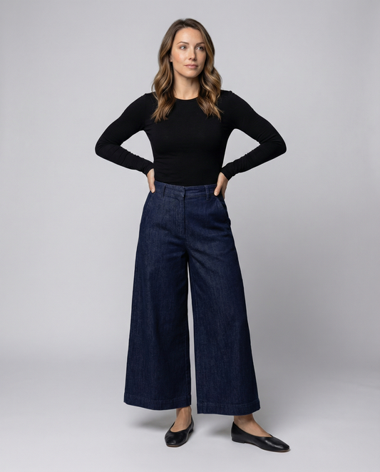 Stalluxe | Lässige Denim Hose Damen