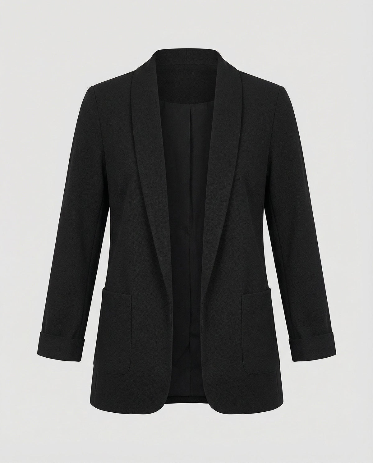 Figurbetonter Eleganter Damenblazer Blau