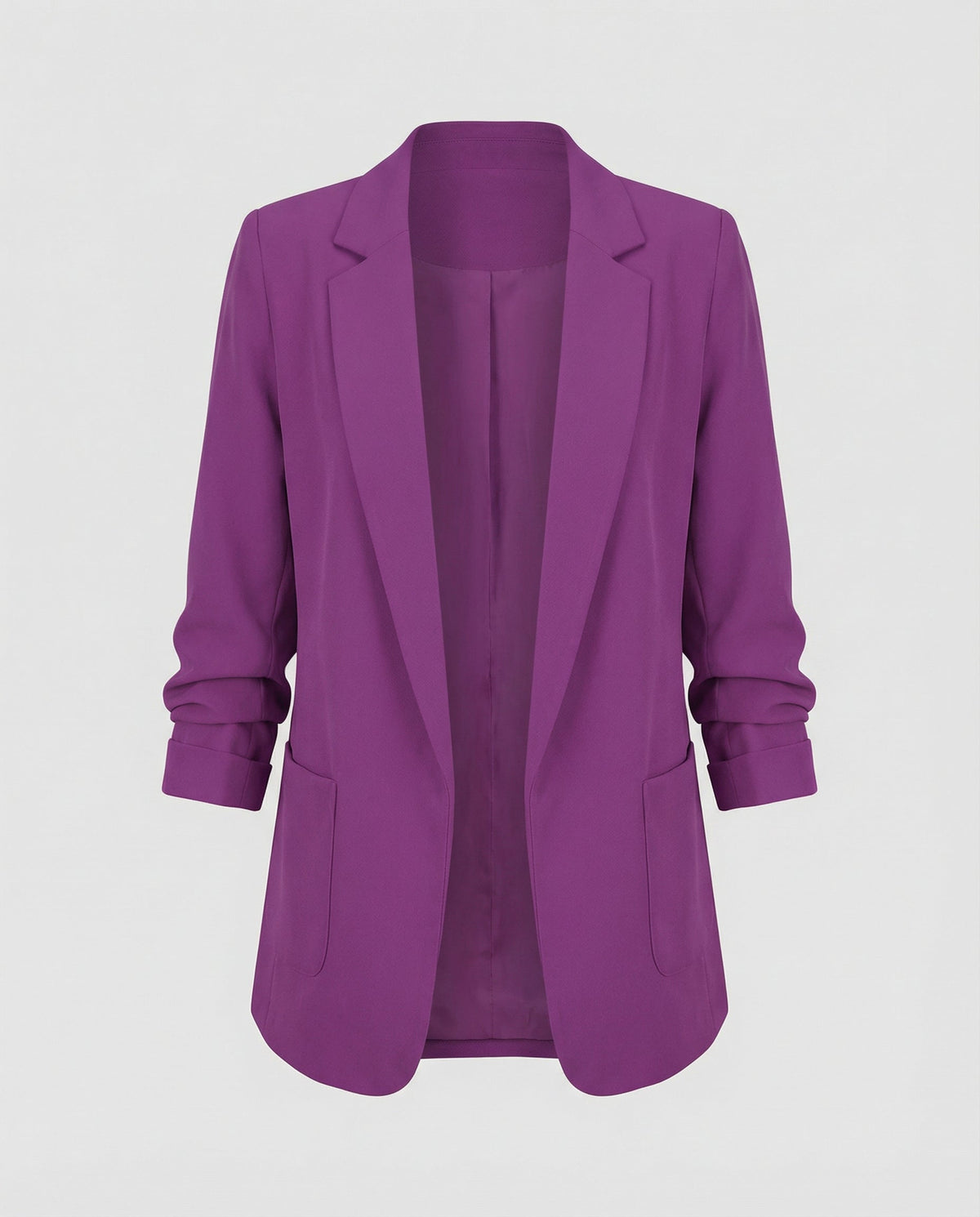 Damen Slim-Fit Blazer Lila