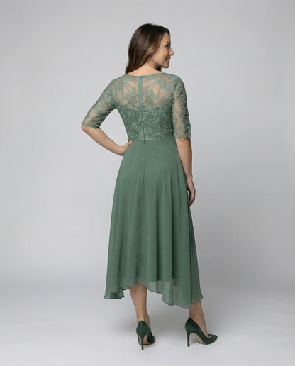 Stalluxe | Luftiges Elegantes Midi Kleid