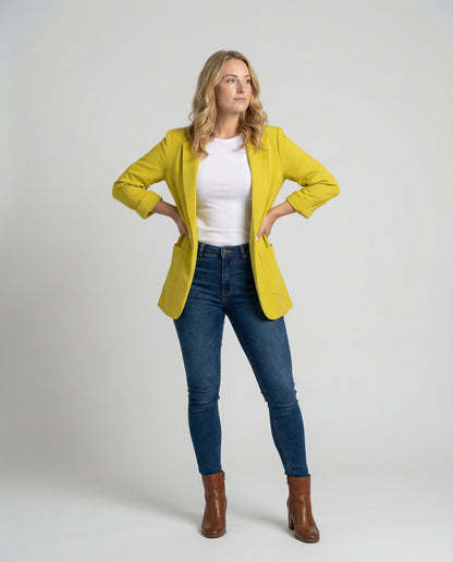 Damen Slim-Fit Blazer