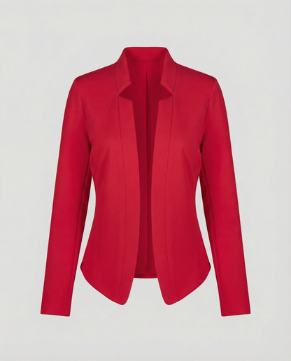 Eleganter Blazer Damen Rot