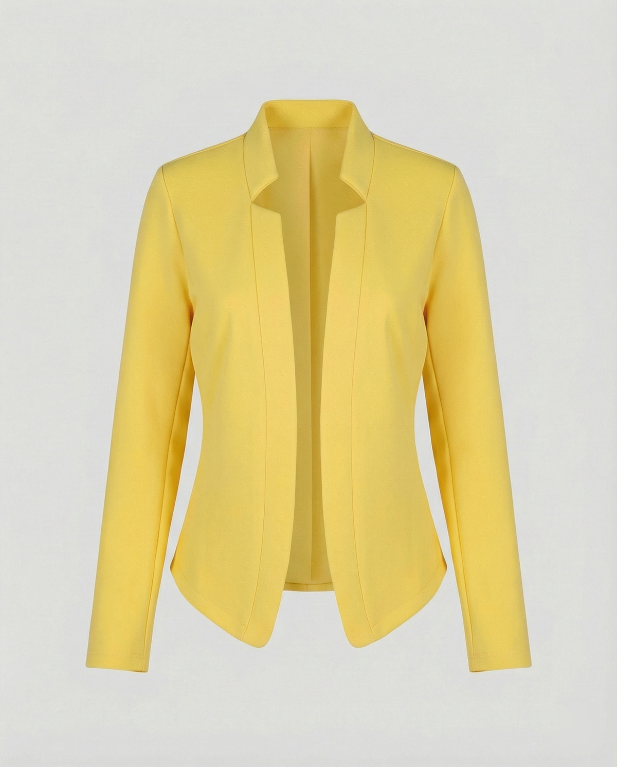 Eleganter Blazer Damen Gelb