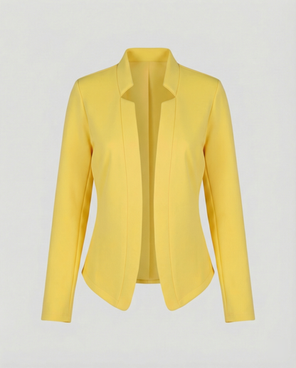 Eleganter Blazer Damen Gelb